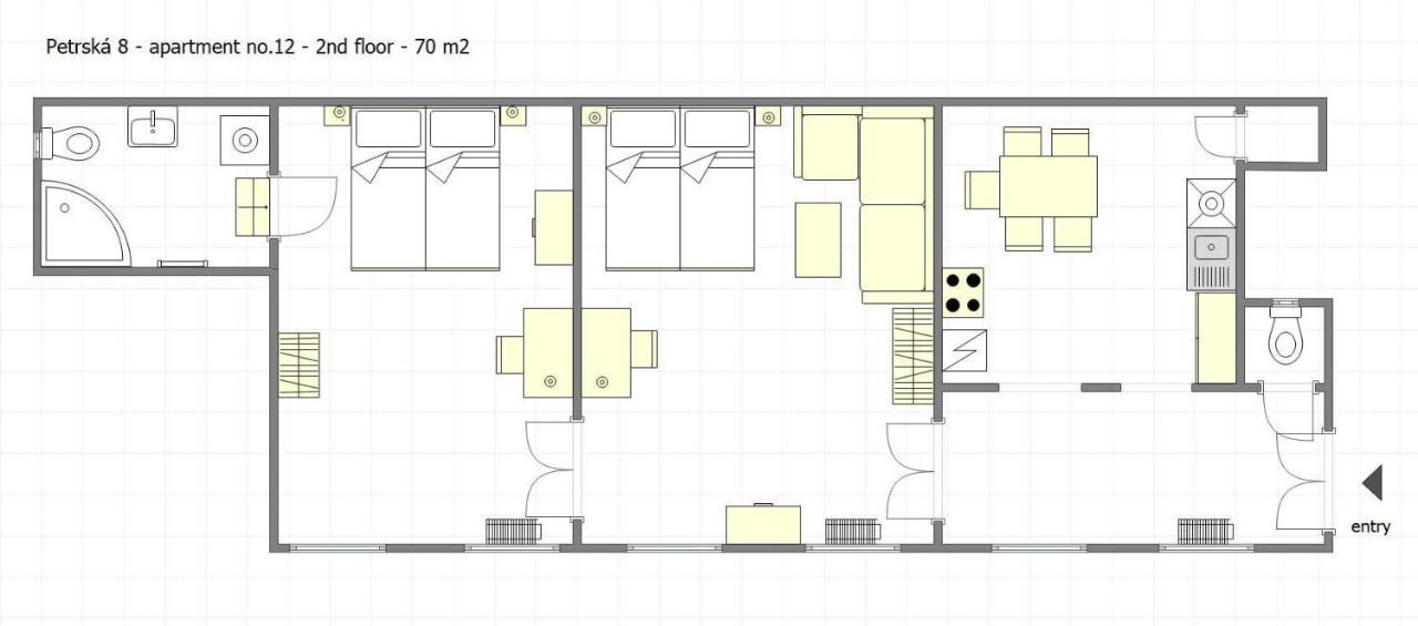Peter'S Tower Apartments 布拉格 外观 照片